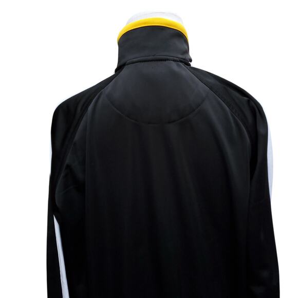 G-III Carl Banks Pittsburgh Pirates Tricot Full-Zip Track Jacket Black Gold Sz S - Picture 12 of 16